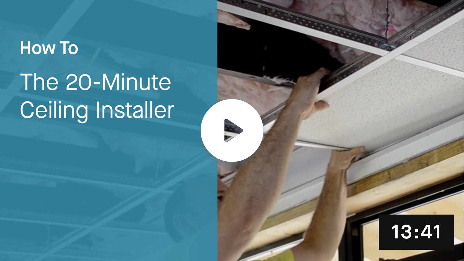 How to Install Ceiling Tile